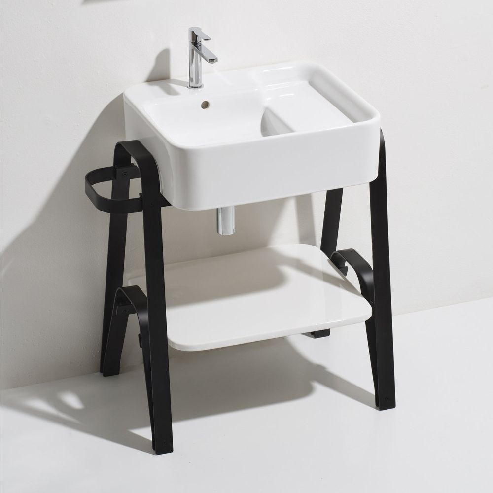 Verity White Gloss Wall Hung or Countertop Basin