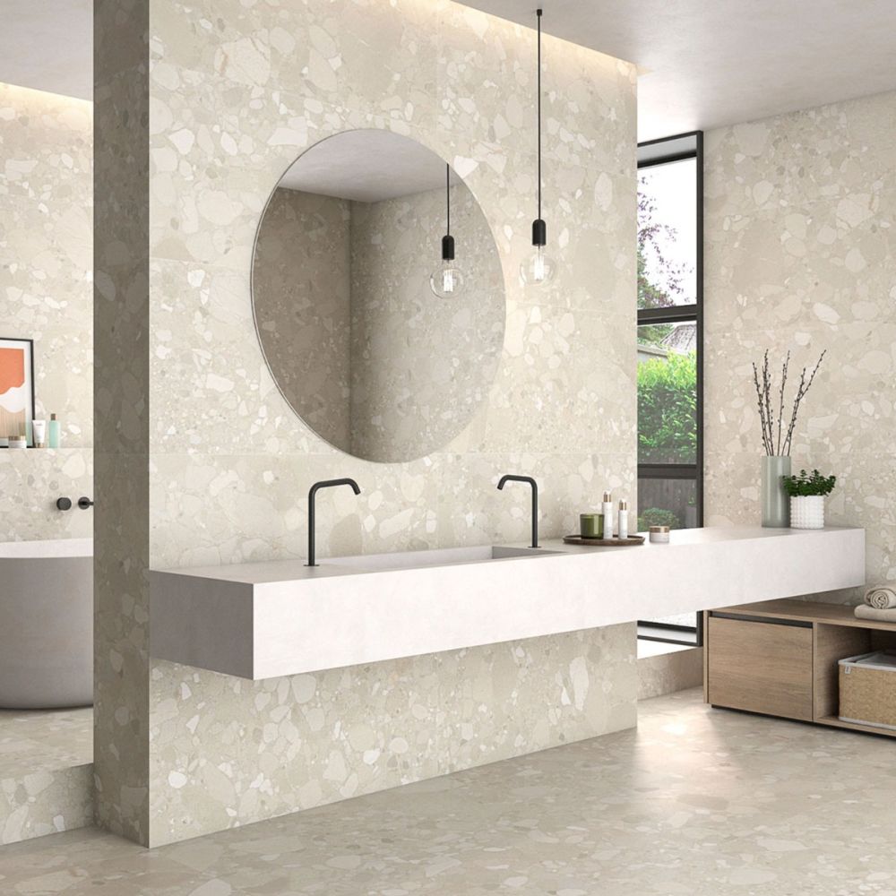 Denver Beige Matt Porcelain Tile 600x600mm
