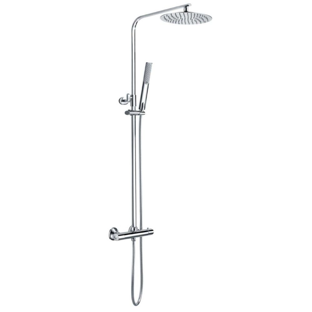 Kendal Chrome Thermostatic Mixer Shower Pack