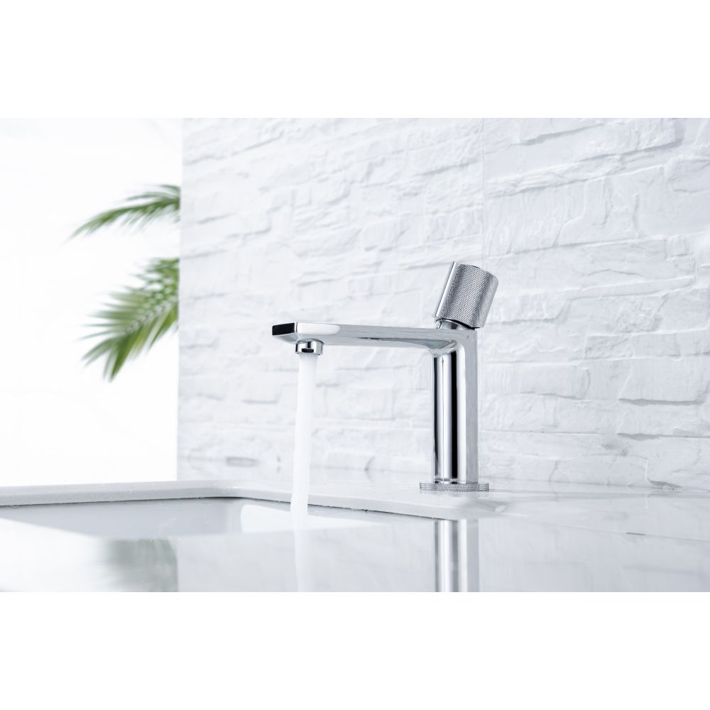 Coach Chrome Basin Mixer Tap & Waste