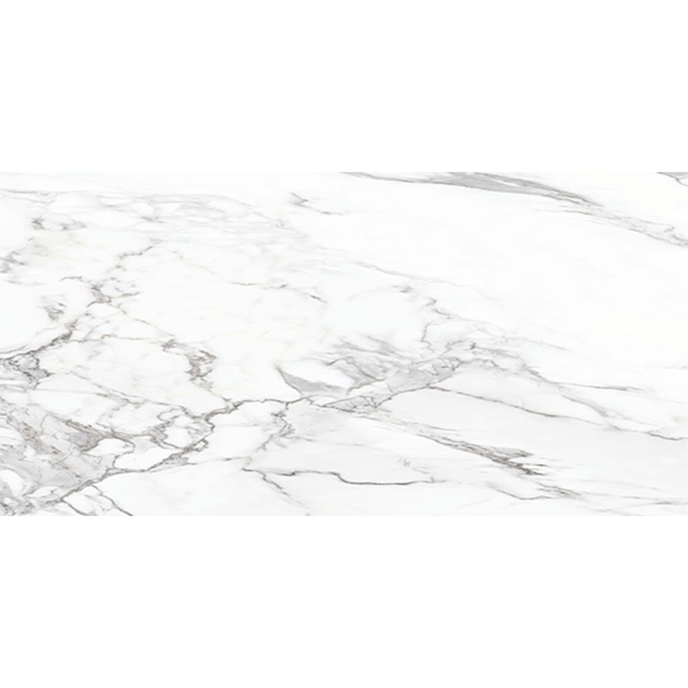 Infinite White Gloss Porcelain Tile 300x600mm