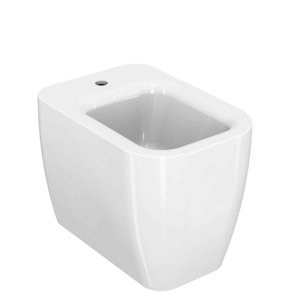 Micheli Gloss White Back to Wall Bidet