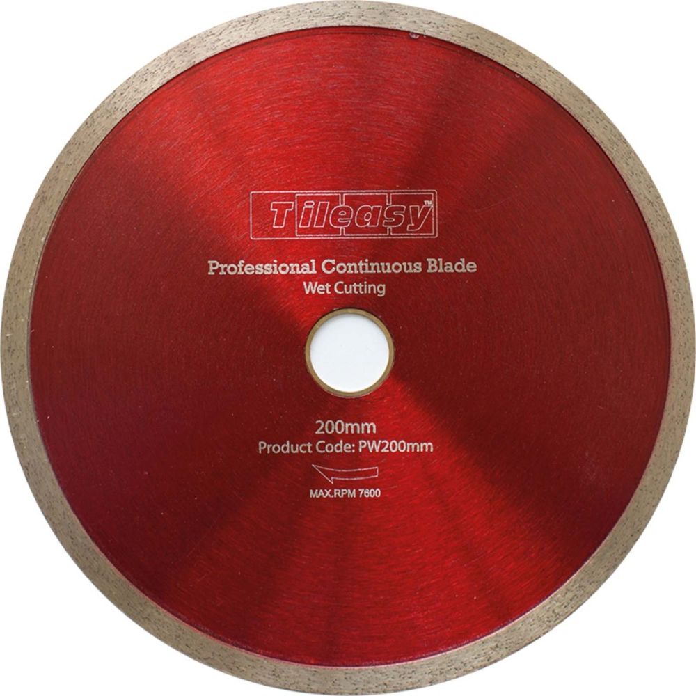 Tileasy 200mm Professional Wet Continuous Blade