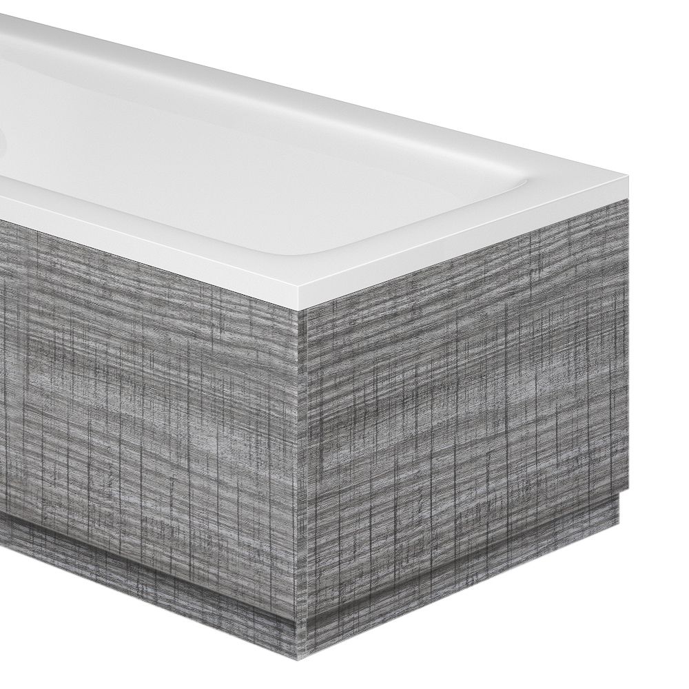 Grey Ash End Bath Panel 800mm
