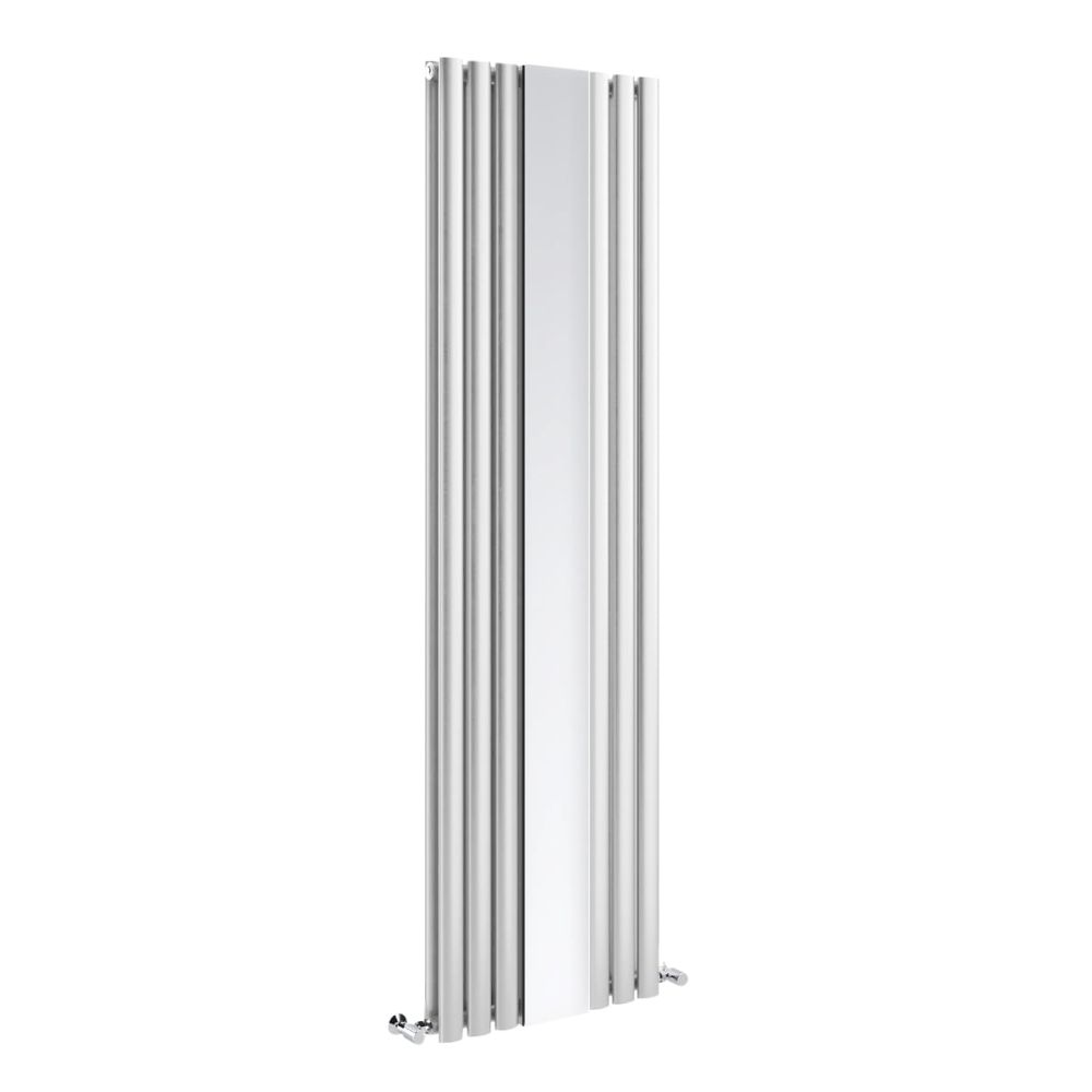 Corex White Vertical Mirror Radiator - 1800x500mm