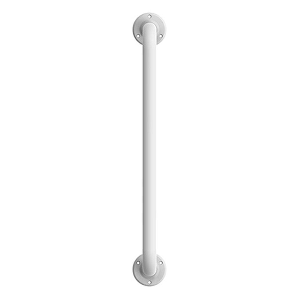 Complete Doc M Accessible Toilet and Basin Pack with White Grab Rails
