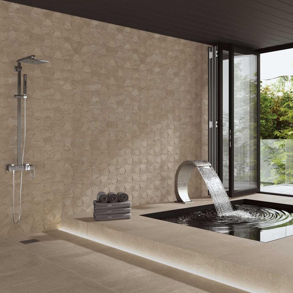 Jupiter Marfil Decor Porcelain Tile 450x900mm
