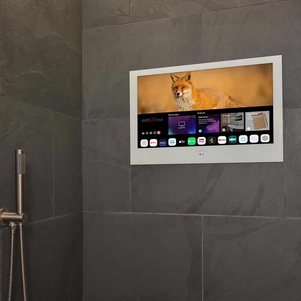 ProofVision White 32" Waterproof Smart Bathroom TV - PVB32WW