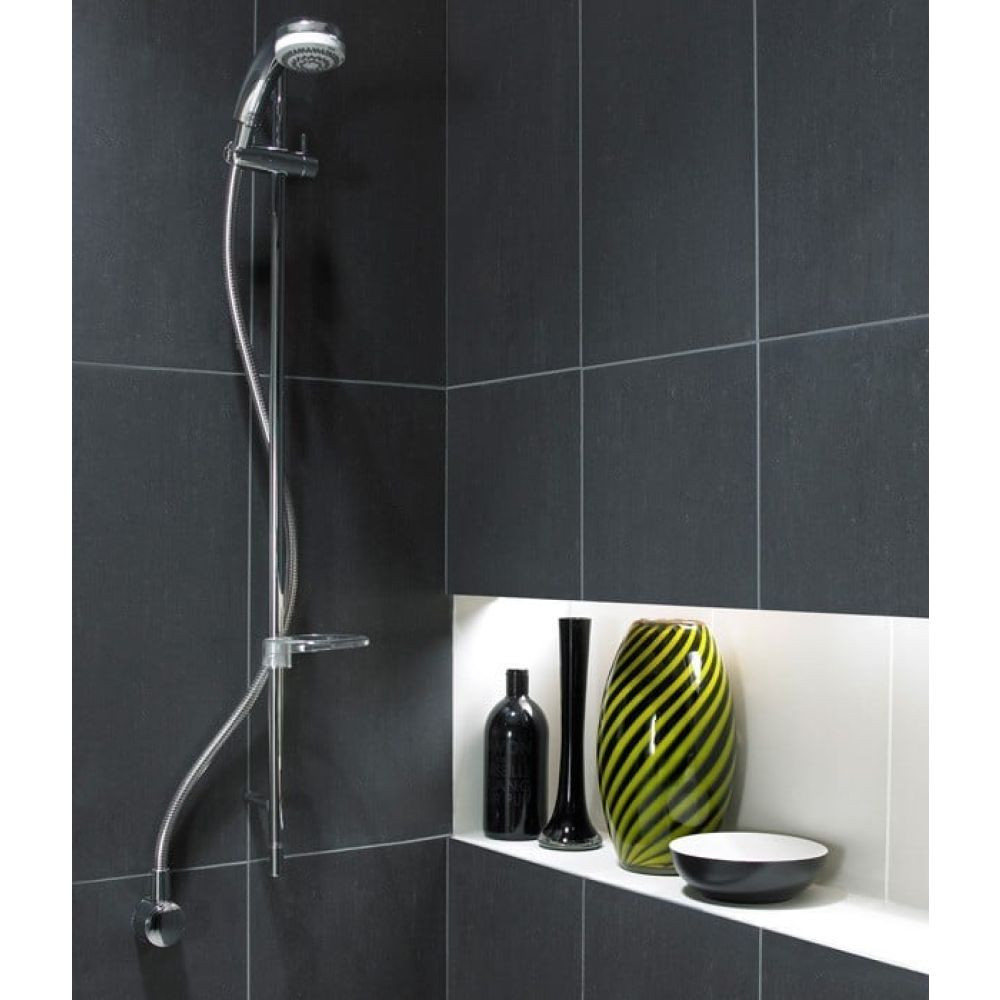 Monarch Black Matt Tile 300x600mm
