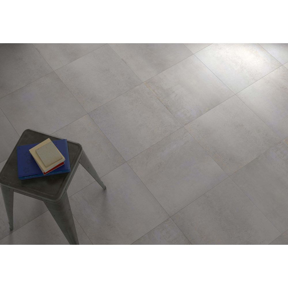 Forge Acero Rectified Porcelain Tile 600x600mm
