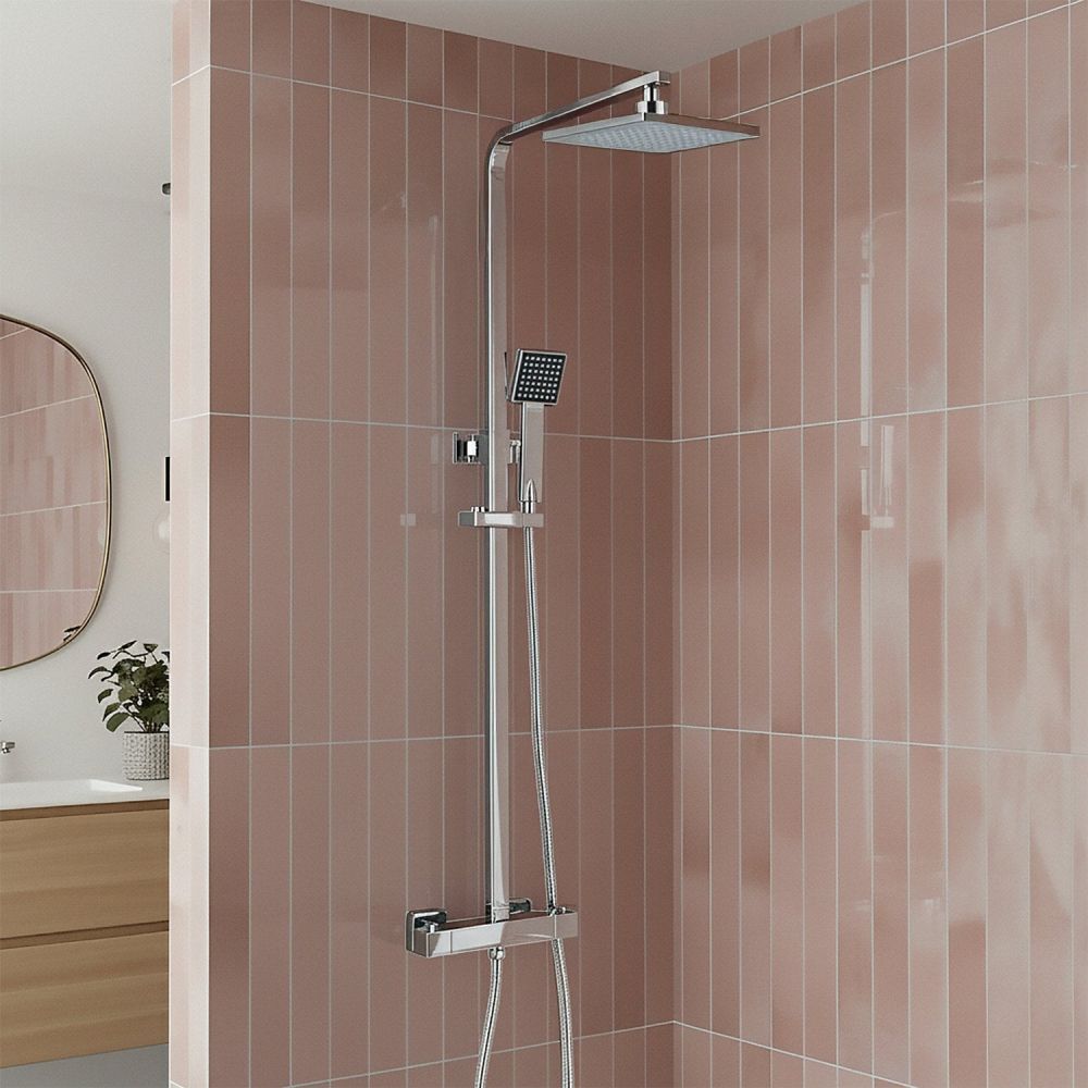 Oksana Chrome Thermostatic Shower Pack