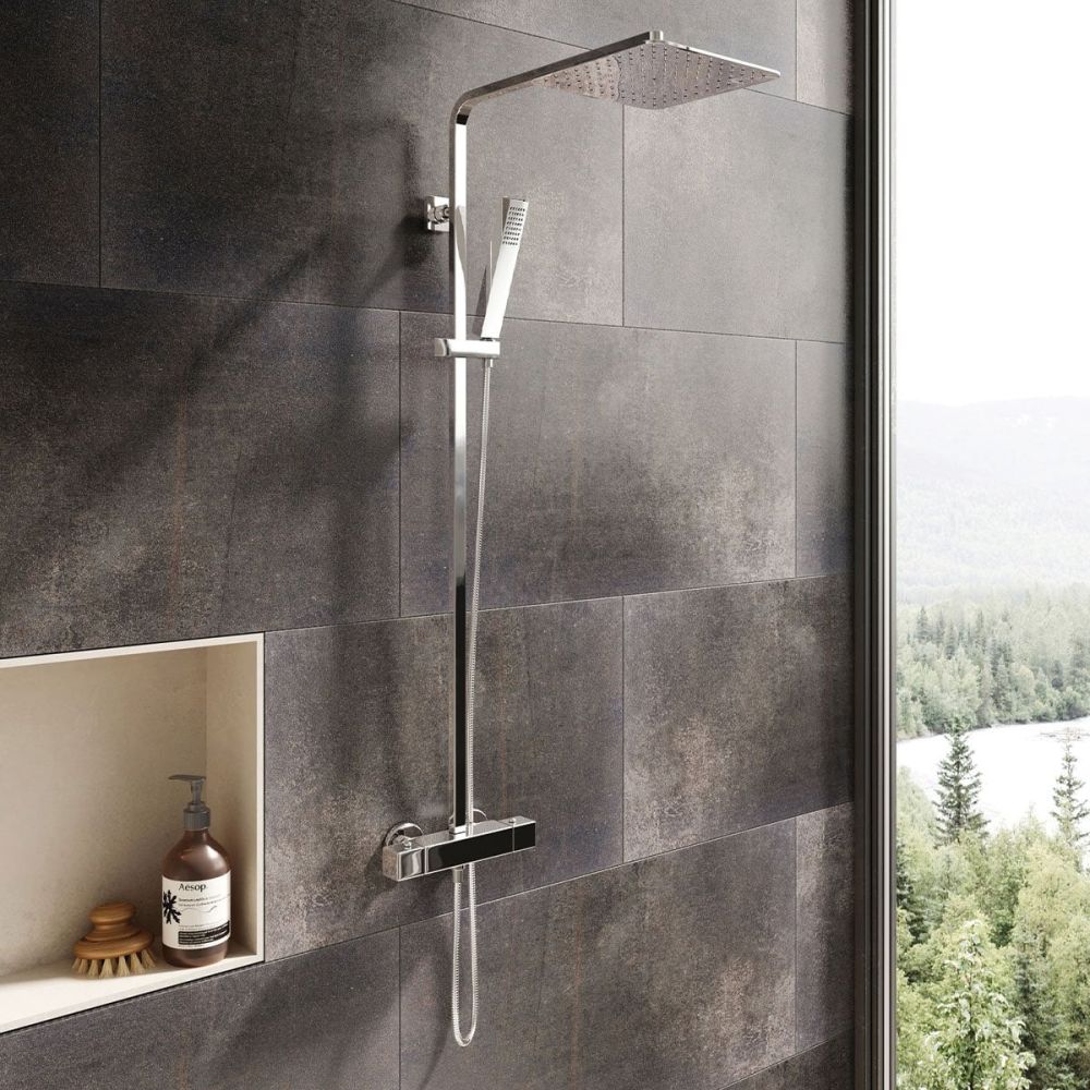 Truro Chrome Thermostatic Shower Pack