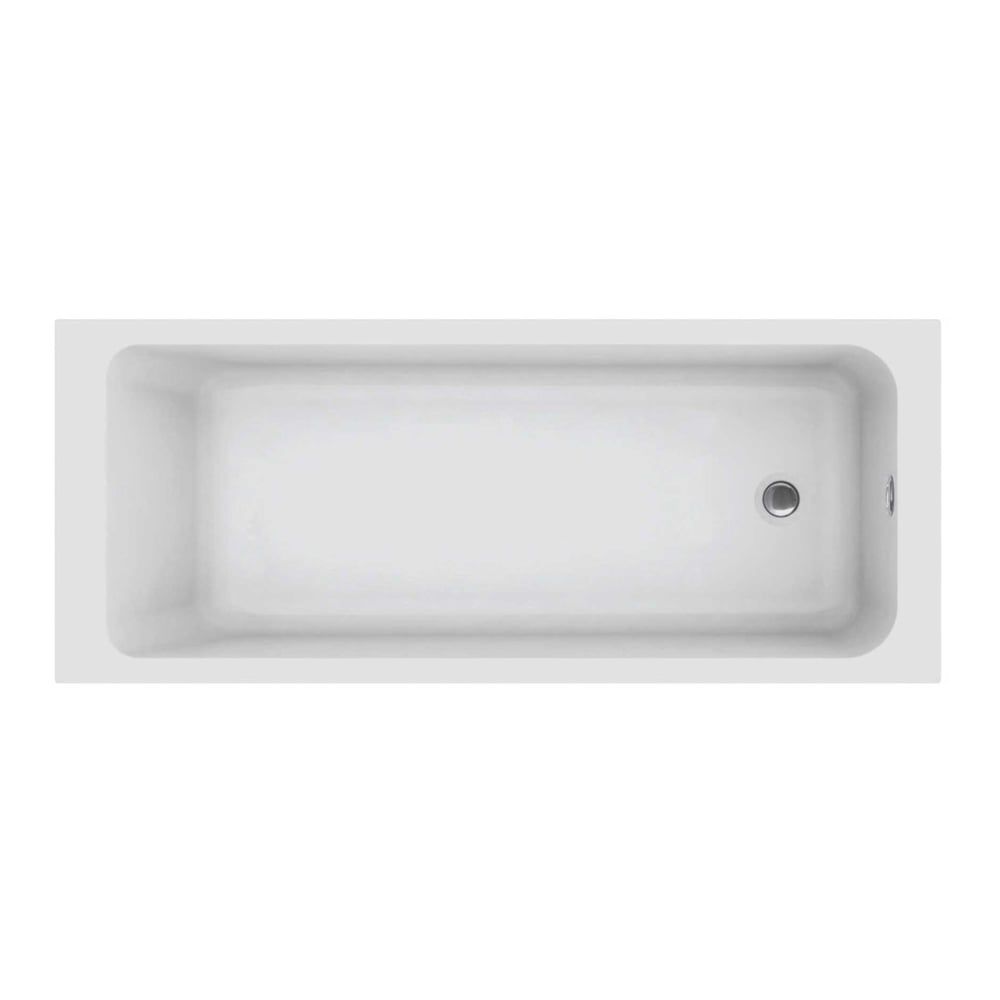 Aero Reinforced Acrylic Single Ended Bath 1600x700mm
