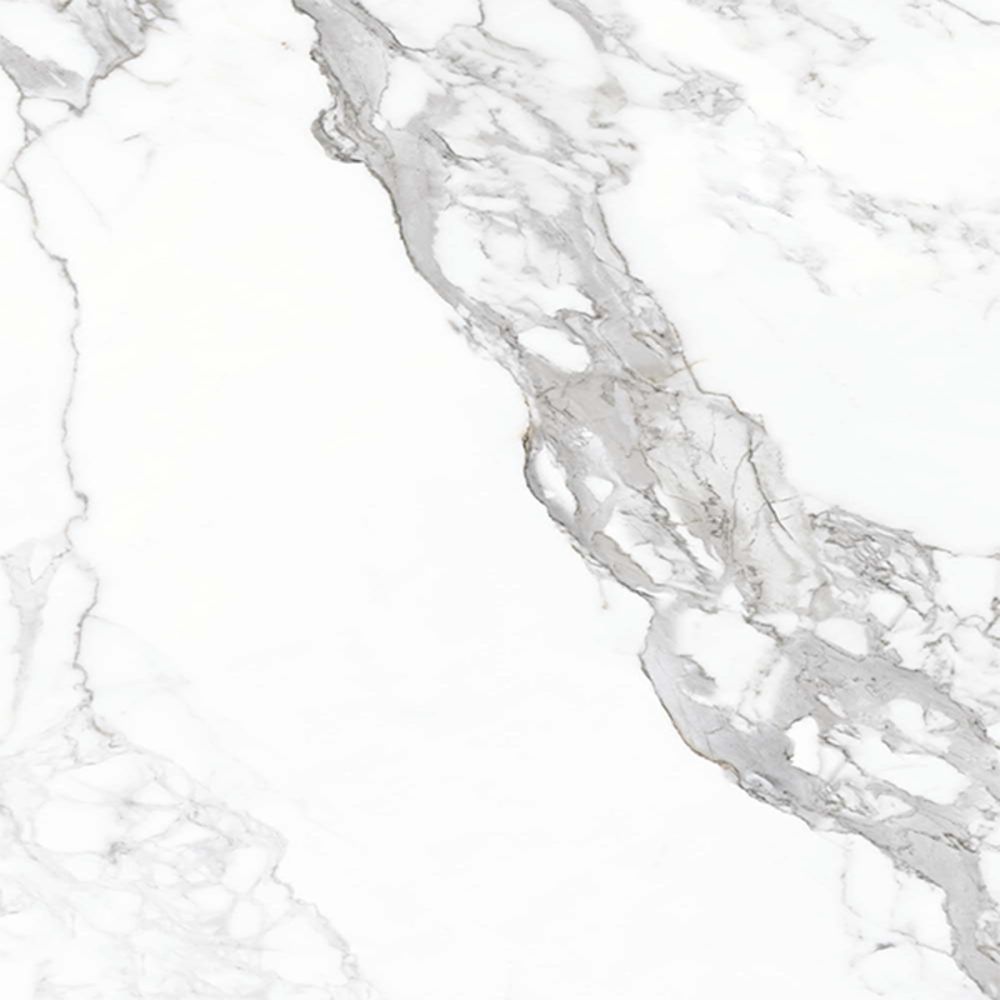 Infinite Marble White Gloss Porcelain Tile 600x600mm