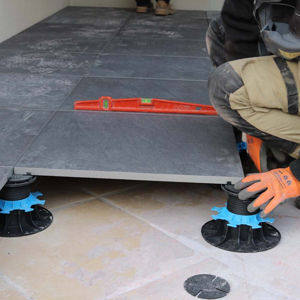 Jouplast Outdoor Tile Adjustable Pedestal Risers 50 to 80mm
