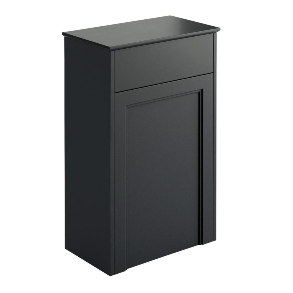 Traditional Matt Black WC Unit