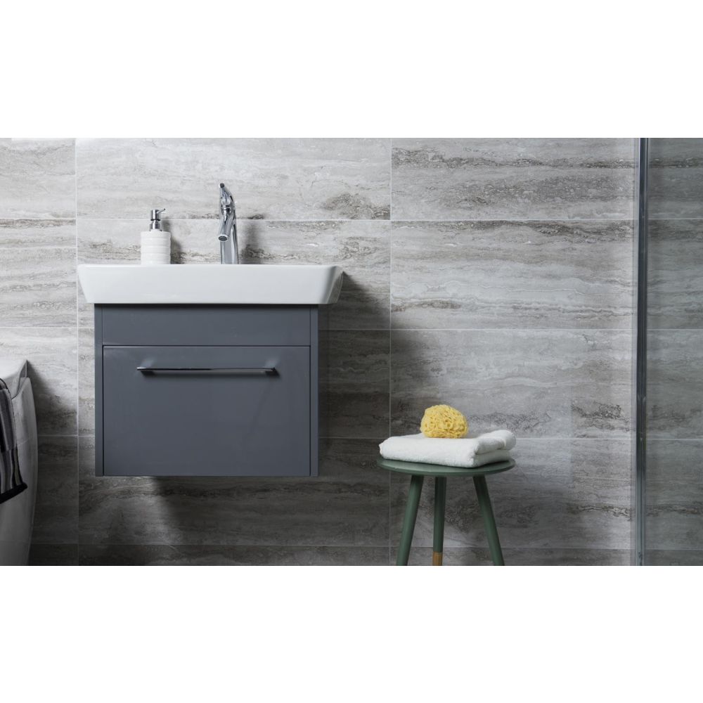 Garcia Gris Rectified Polished Porcelain Tile 290x840mm