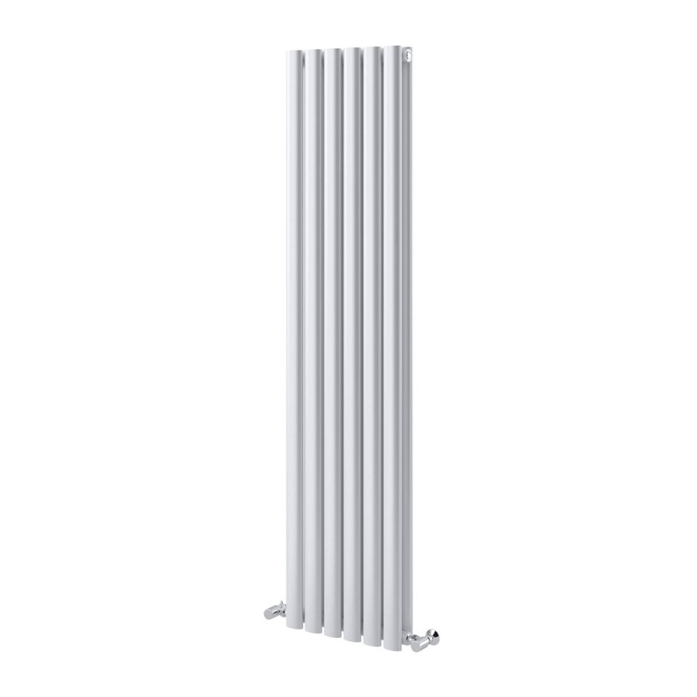 Islington White Double Vertical Radiator 1500x350mm