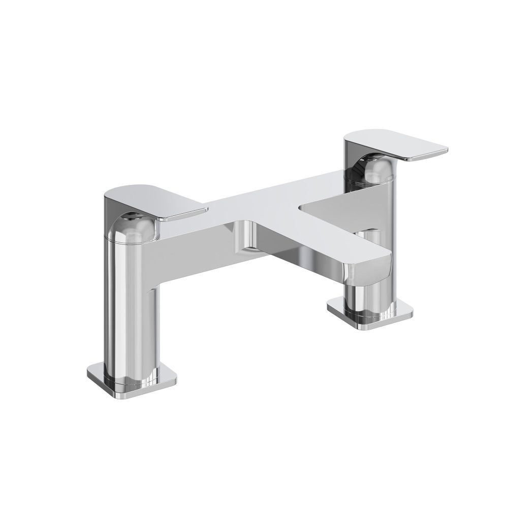 Riven Chrome Bath Filler Tap