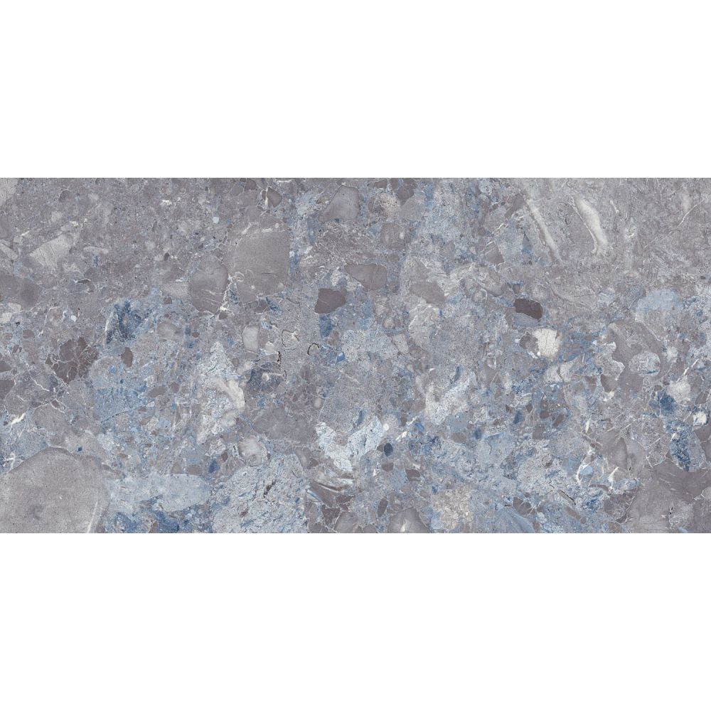Stevenage Blue Rocker Porcelain Tile - 1200x600mm