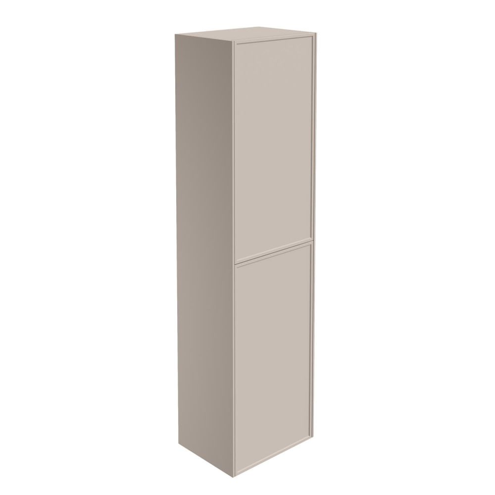 Kendal Wall Hung Tall Storage Unit in French Blush