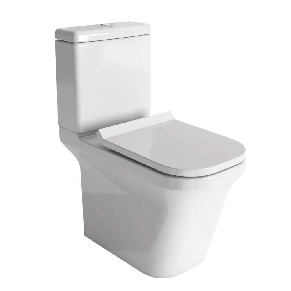 Finn Close Coupled Toilet & Soft Close Seat