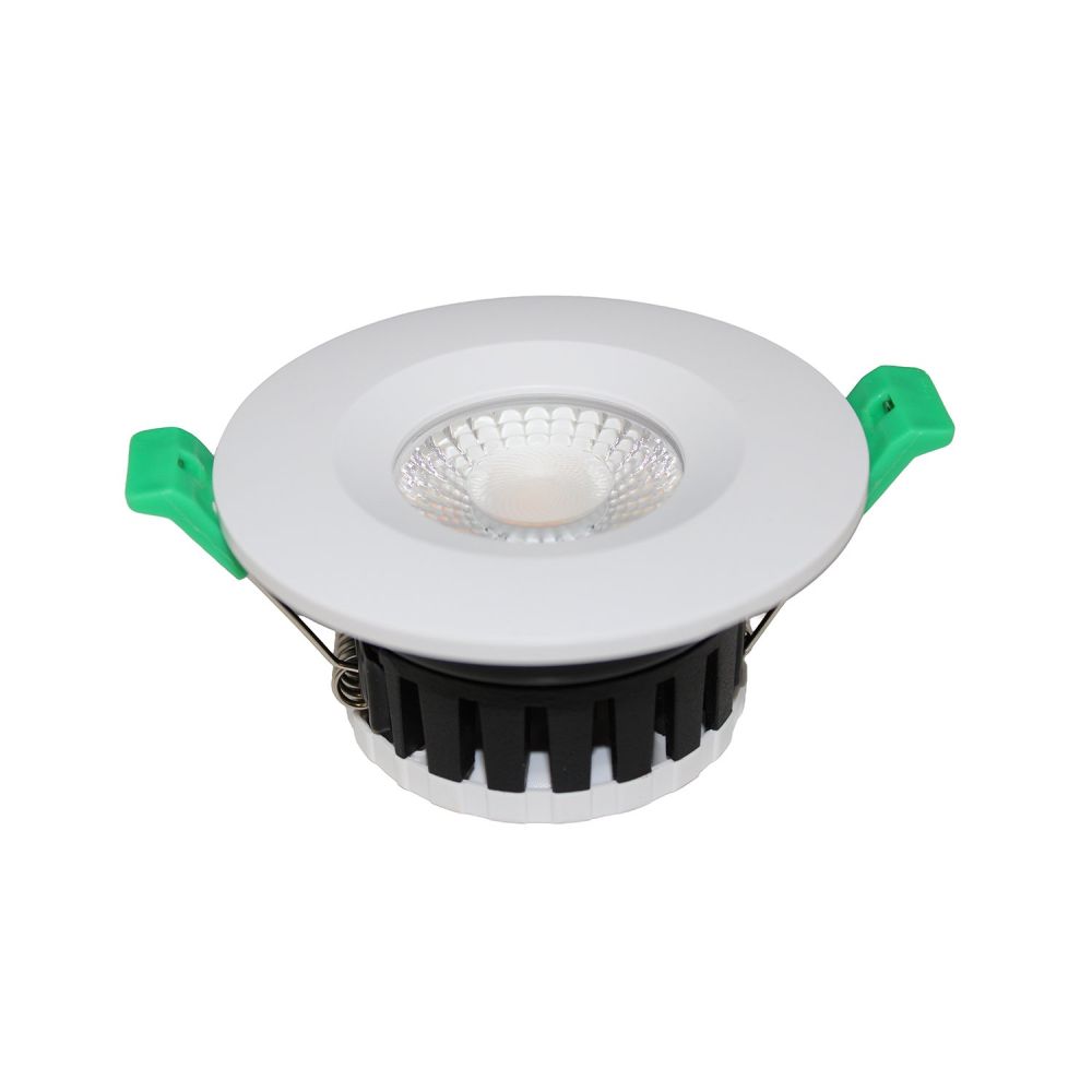 Vega White IP65 Fire-Rated Fixed LED Smart Downlight