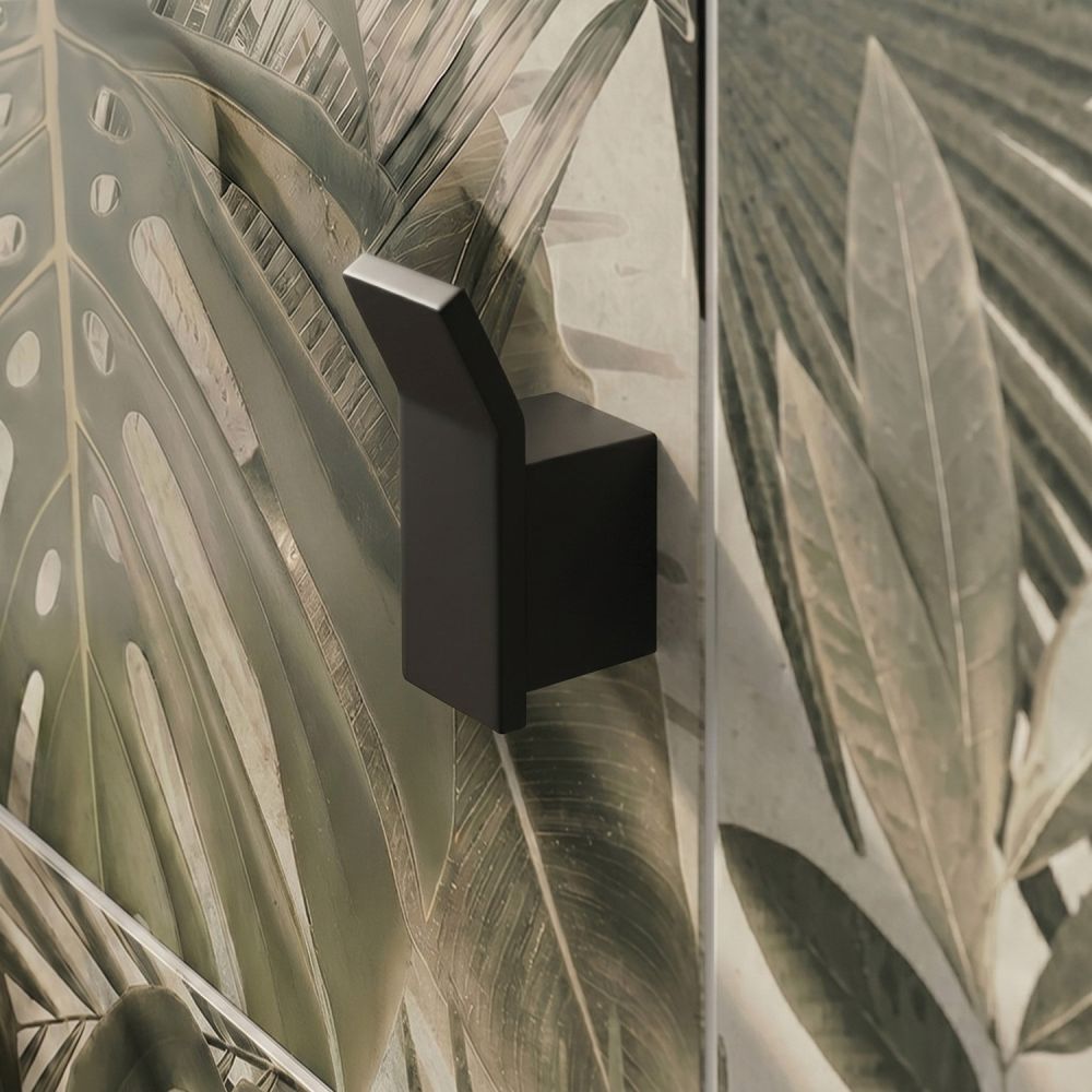 Elora Matt Black Robe Hook