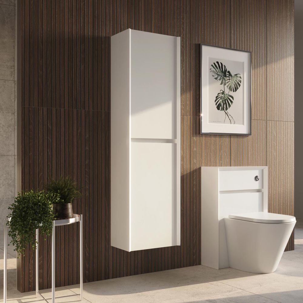 Venus Gloss White Tall Storage Unit