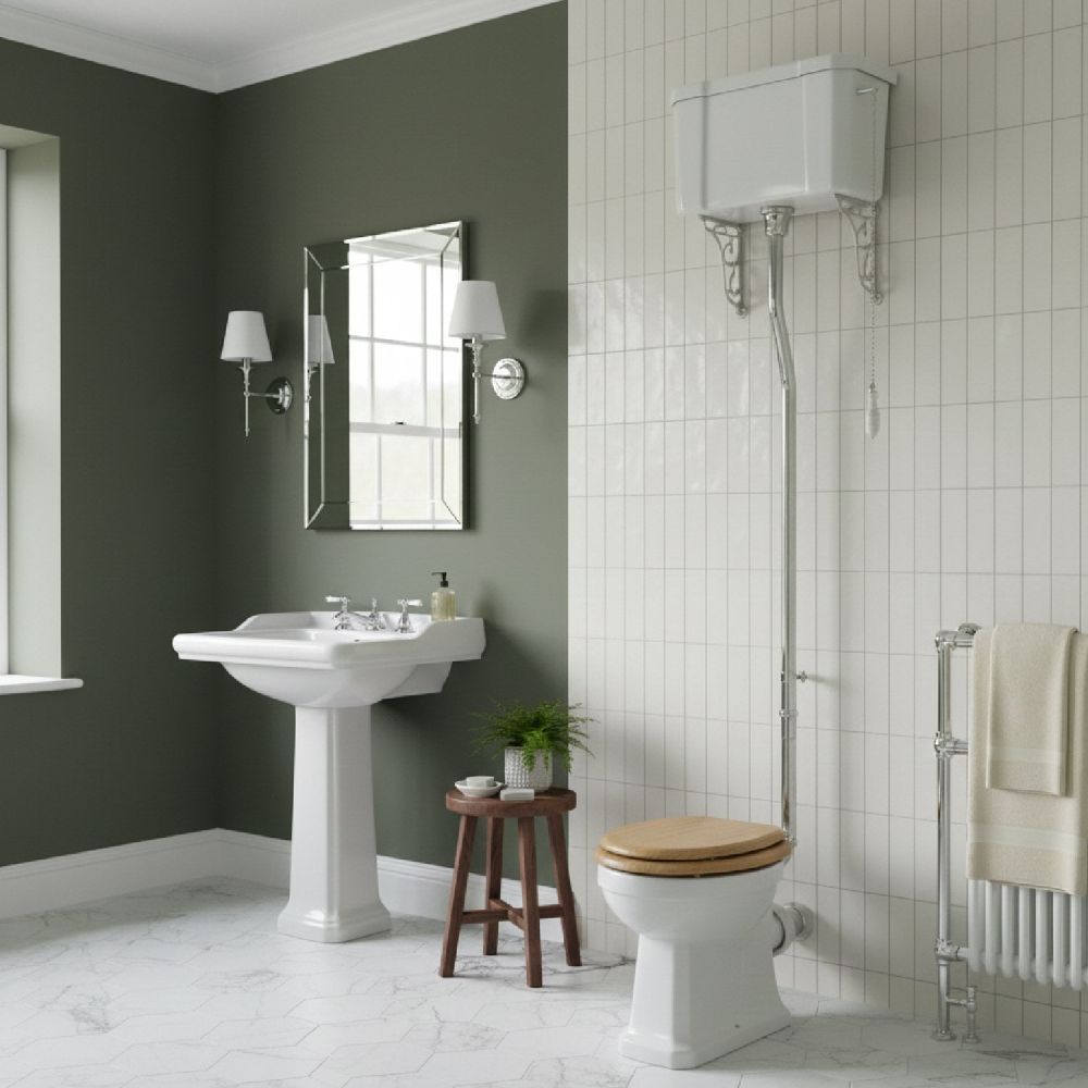 Claydon High Level Traditional Toilet