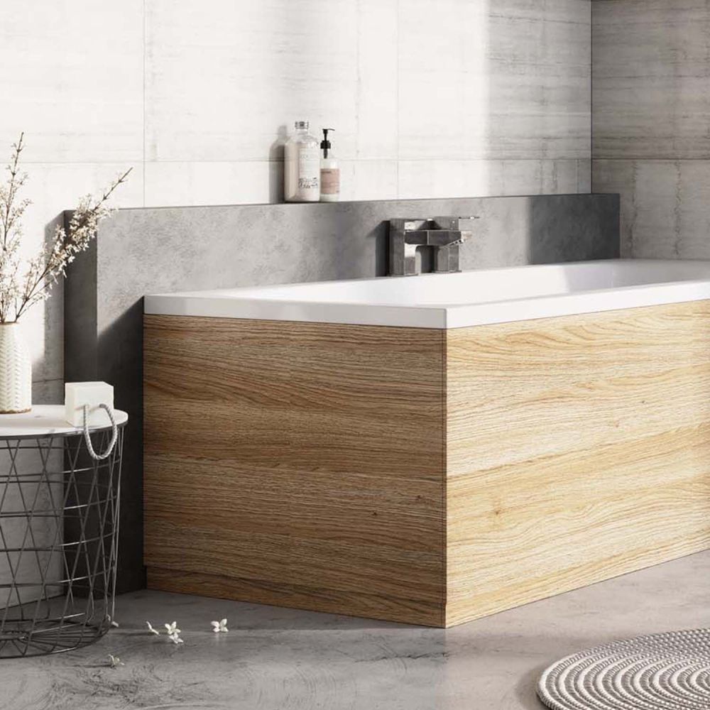 Oak End Bath Panel 800mm