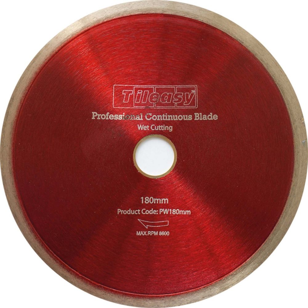 Tileasy 180mm Professional Wet Continuous Blade