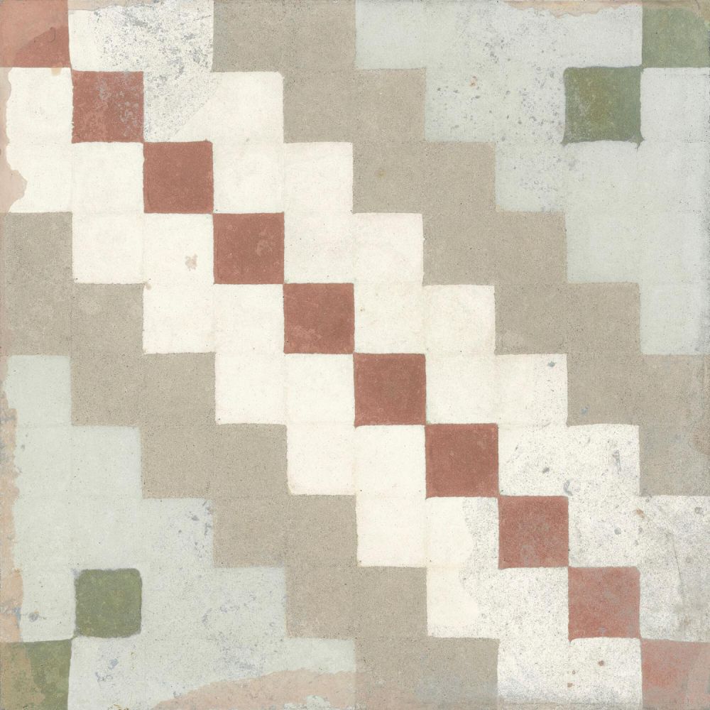 Machu Ruzafa Matt Porcelain Patterned Tile 223x223mm