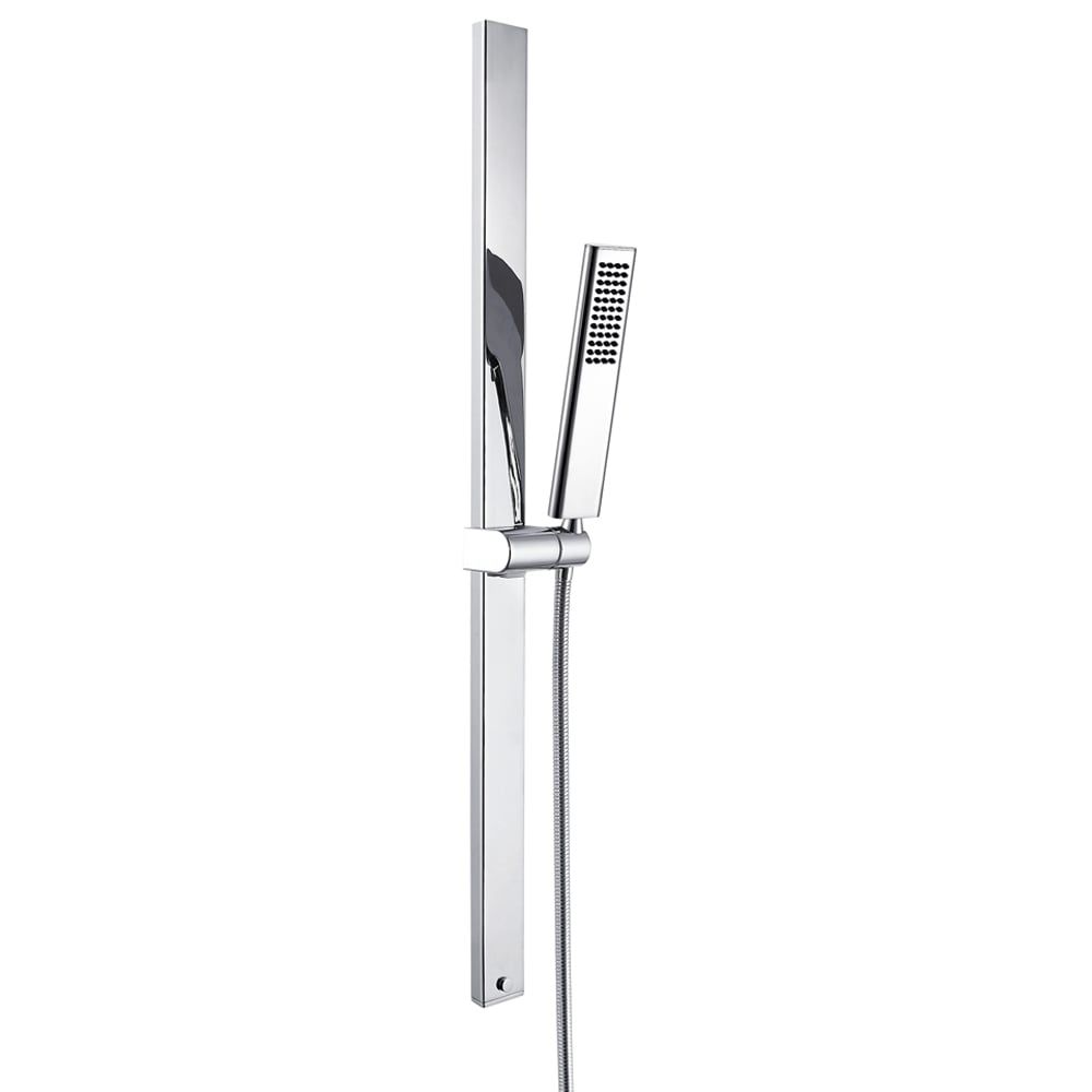 Baylin Chrome Triple Outlet Concealed Valve Shower Pack