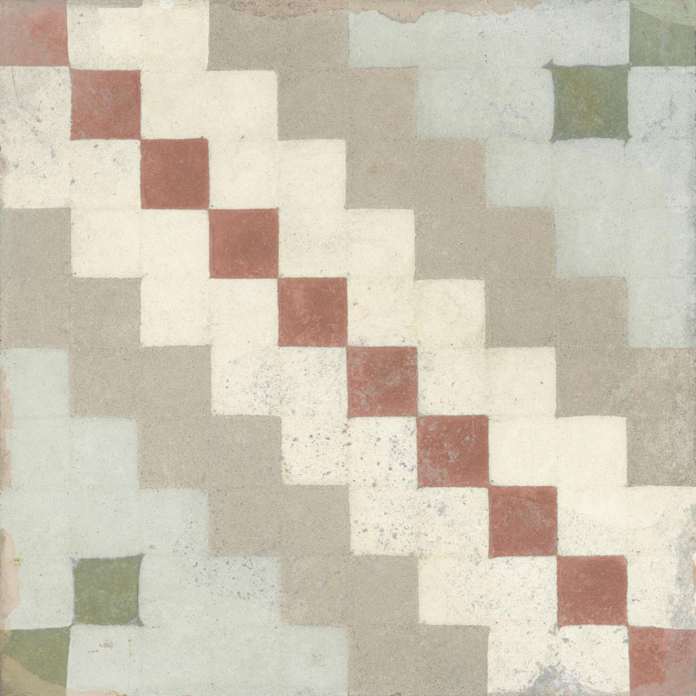 Machu Ruzafa Matt Porcelain Patterned Tile 223x223mm