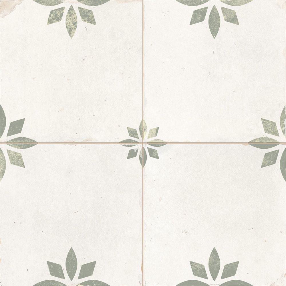 Safari Sage Matt Porcelain Tile 452x452mm