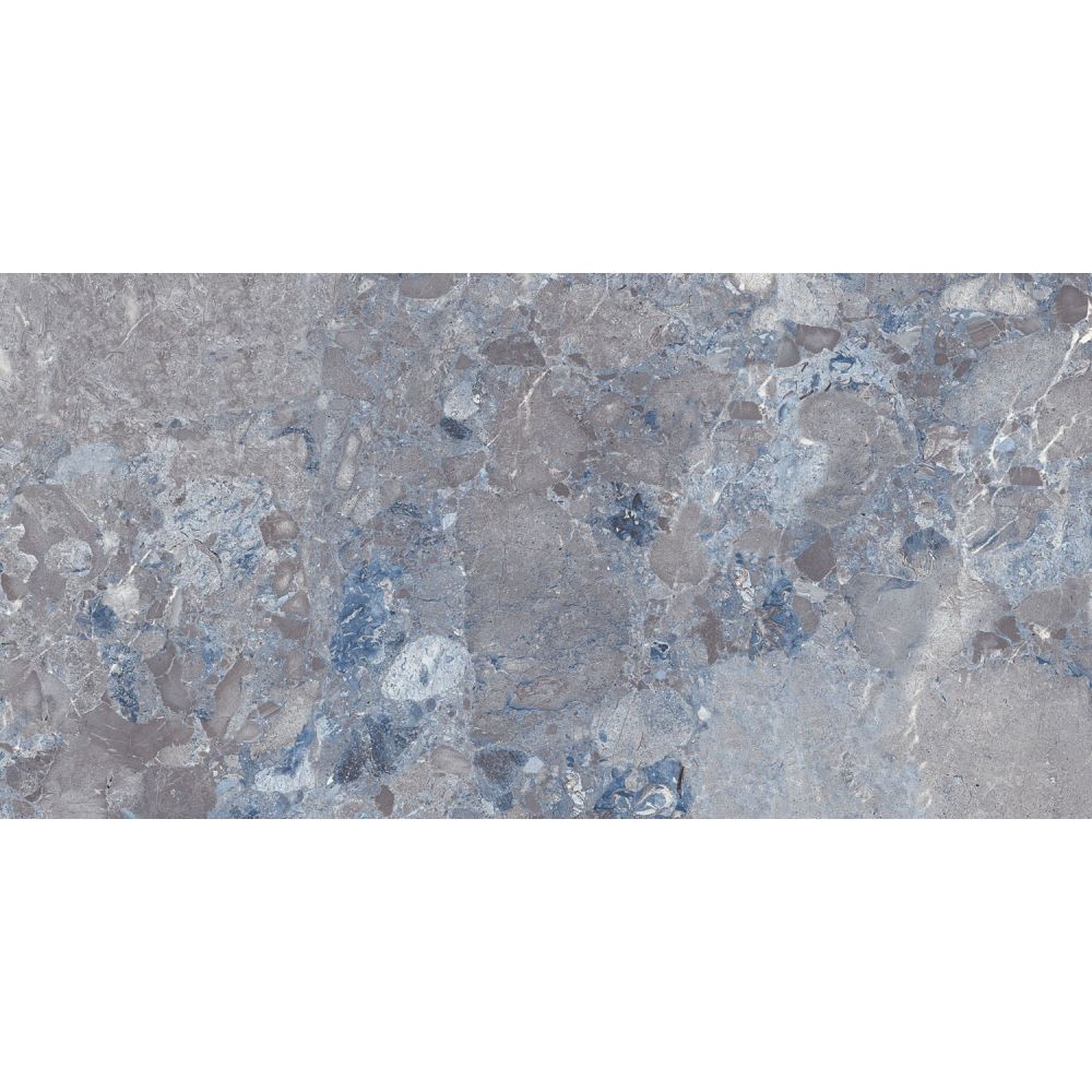 Stevenage Blue Rocker Porcelain Tile - 1200x600mm