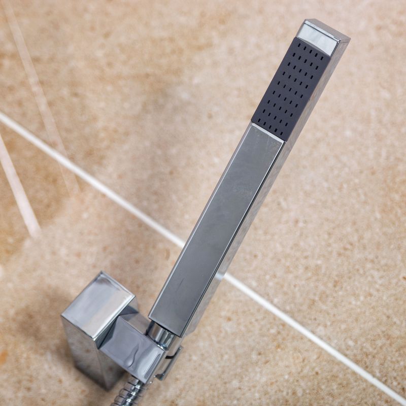 Nyland Chrome Bath Shower Mixer Tap - Detail image handset