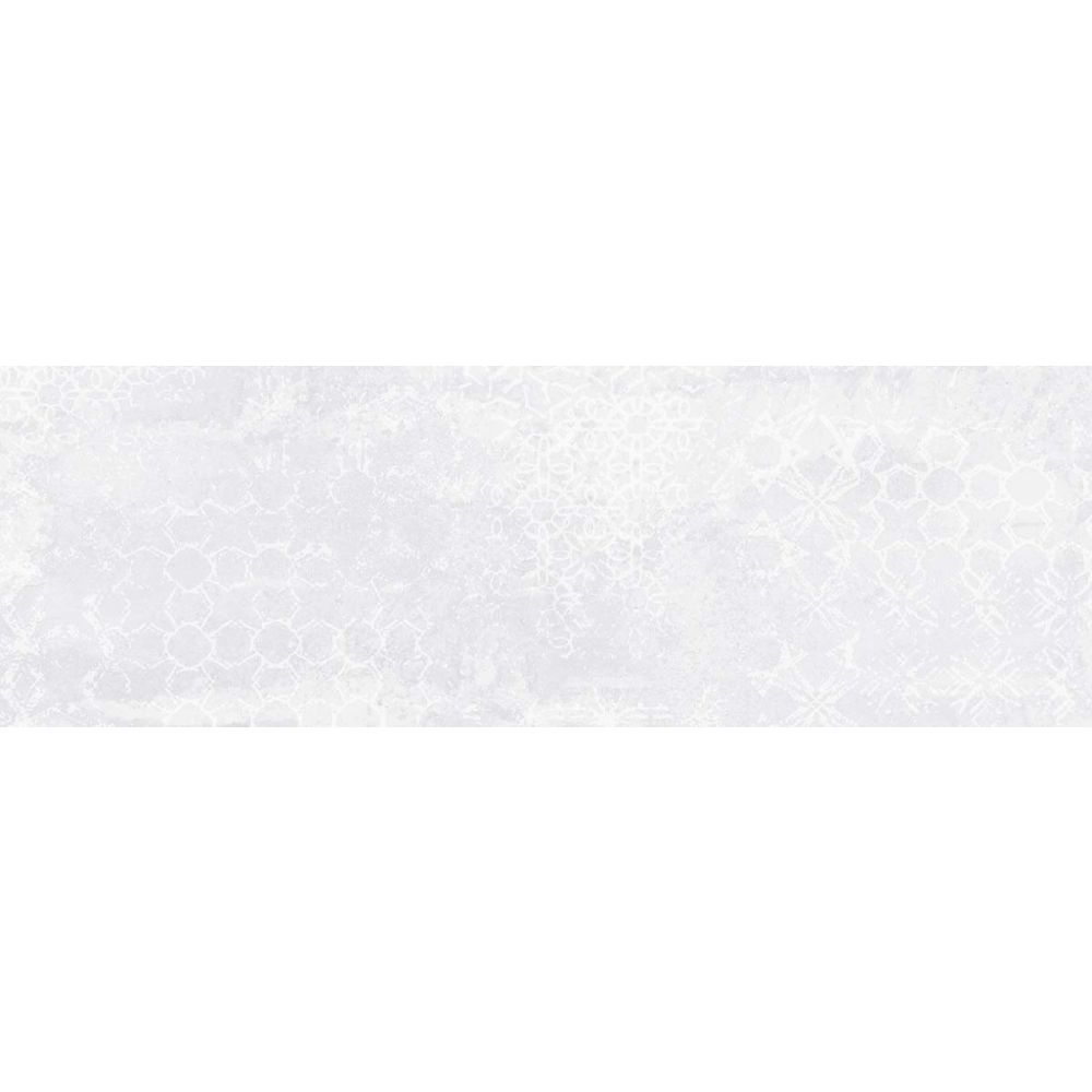 Fabrika White Cloud Patterned Ceramic Tile 250 x 750mm