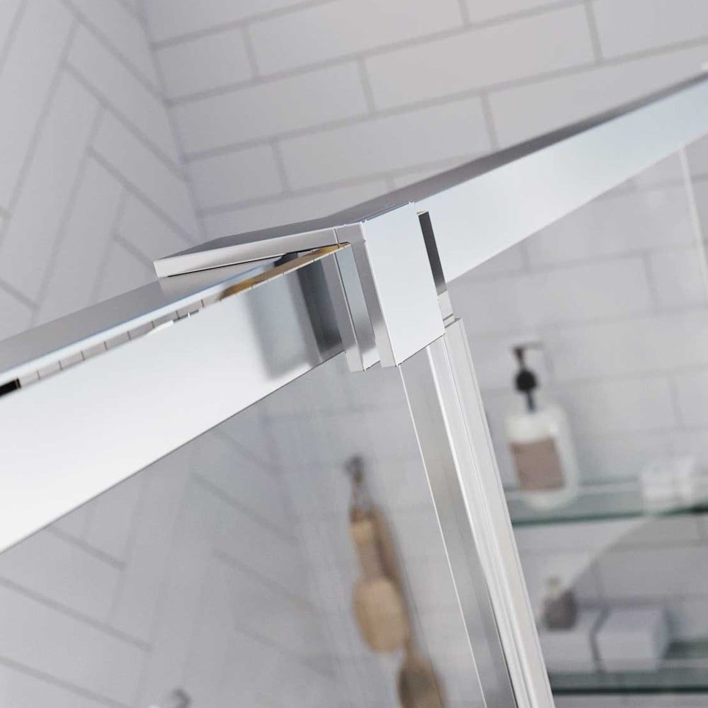 Sana Chrome Shower Side Panel