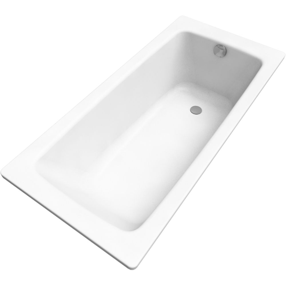 Kaldewei Cayono Single Ended Steel Enamel Bath 2TH 1700x700mm