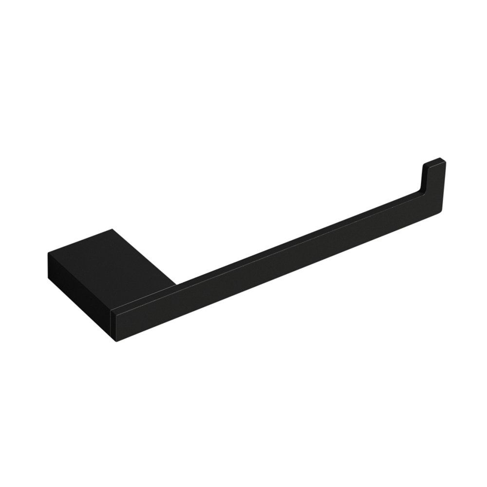 Cubic Matt Black 5-Piece Bathroom Accessory Set
