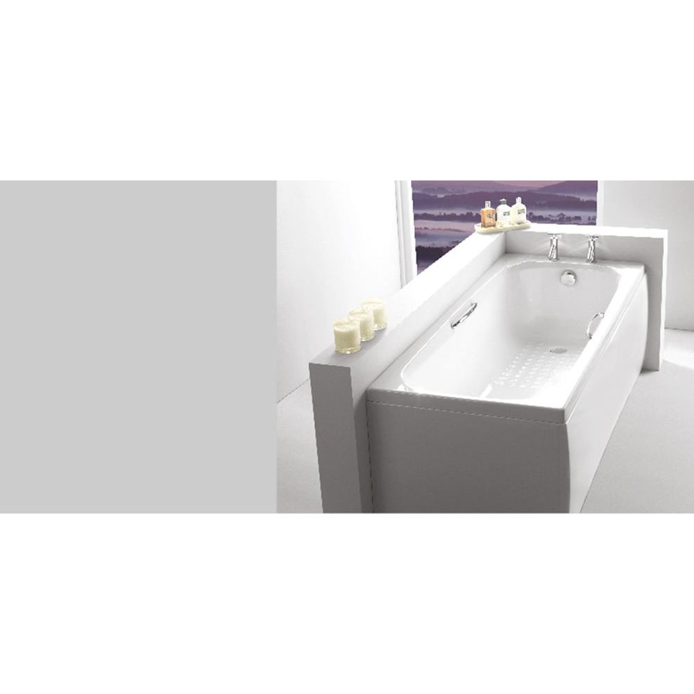 Carron Swallow Twin Grip Carronite Single Ended Bath 1700x700mm