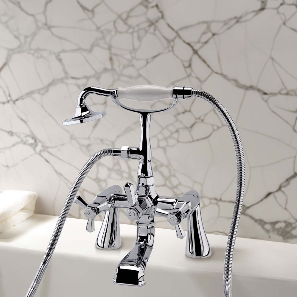 Adonis Chrome Bath Shower Mixer Tap Lifestyle