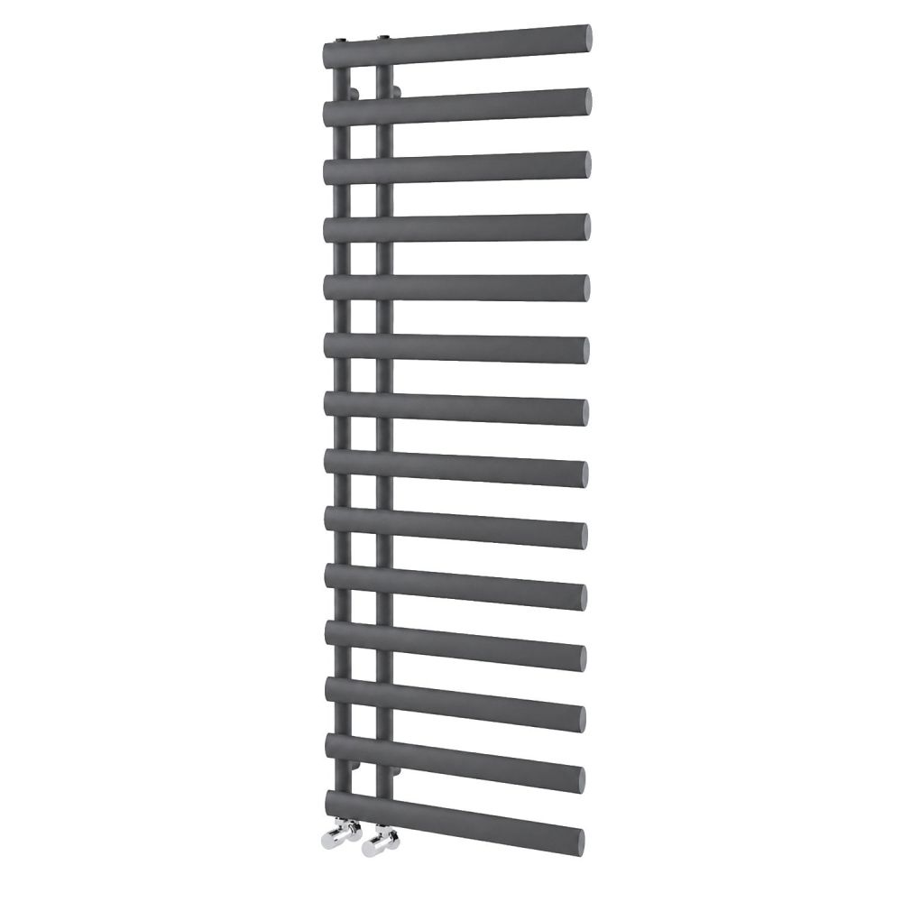Dunwell Grey Designer Heated Towel Rail 1620x500mm