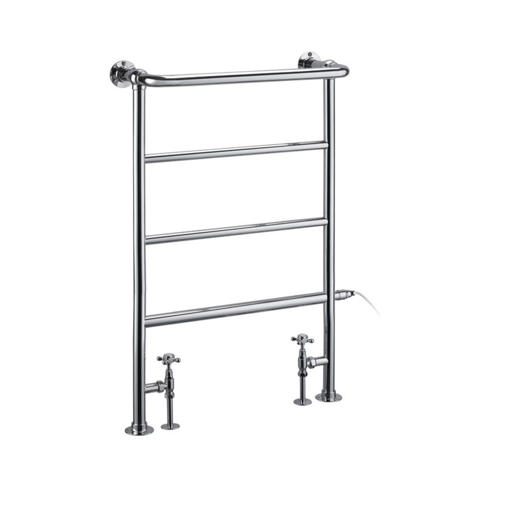 Burlington Berkeley Chrome Heated Towel Rail 950x642mm