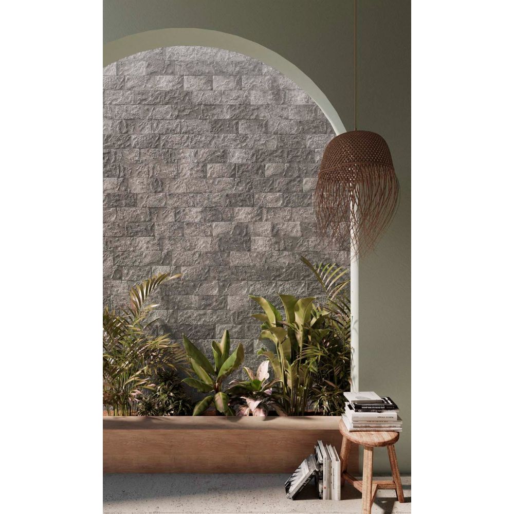 Oakland Gris Textured Porcelain Tile 250x125mm