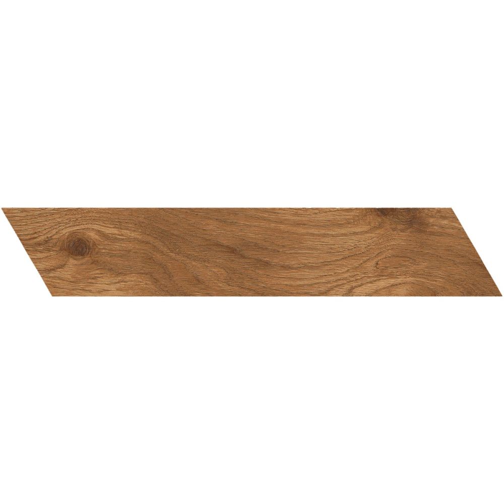 Eastbourne Teka Matt Porcelain Wood Chevron Tile 80x400mm