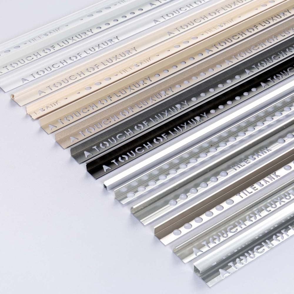 Tileasy Round 8mm PVC Tile Trim Jasmine