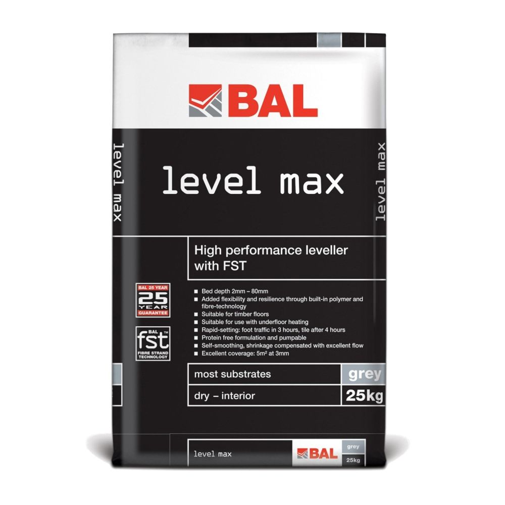 BAL Level Max Levelling Compound 25kg